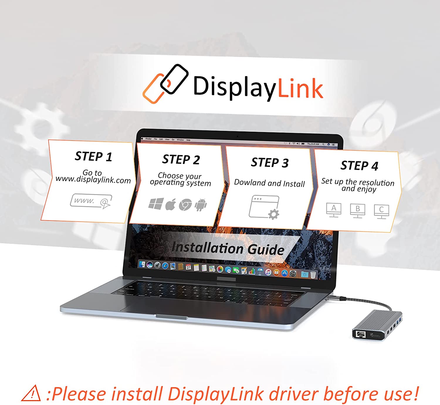 UDS024 Docking Station Installation Guide