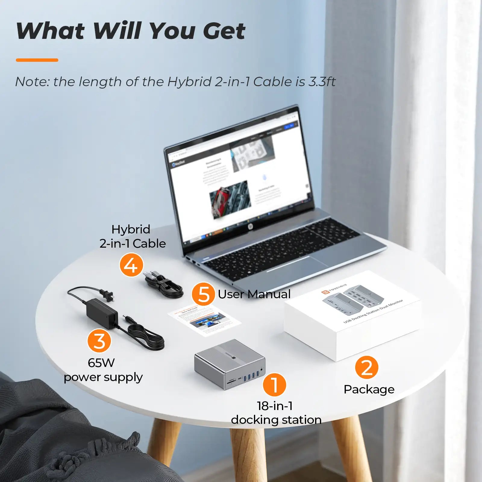 usb c docking station dual monitor