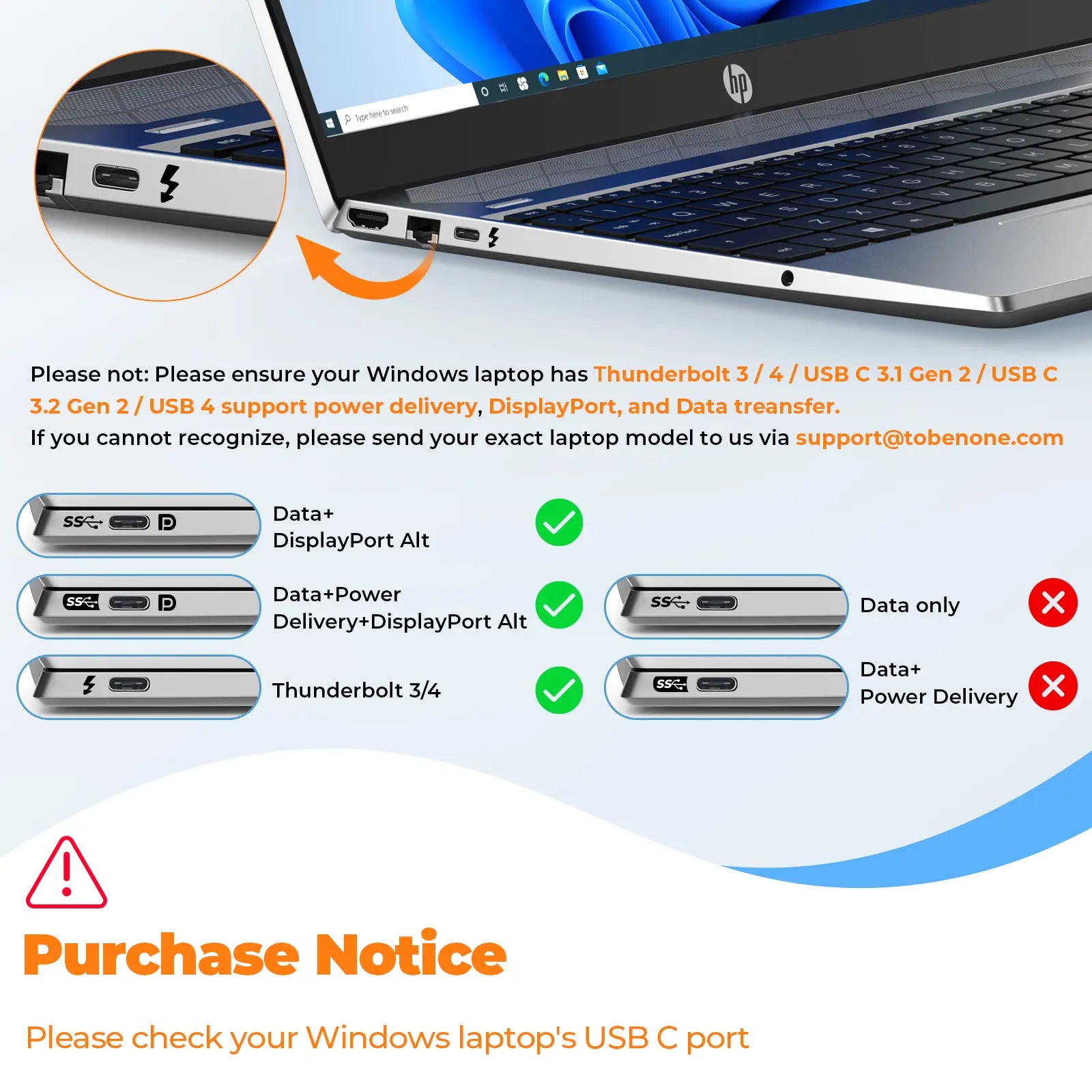 USB C docking station dual monitor laotop stand